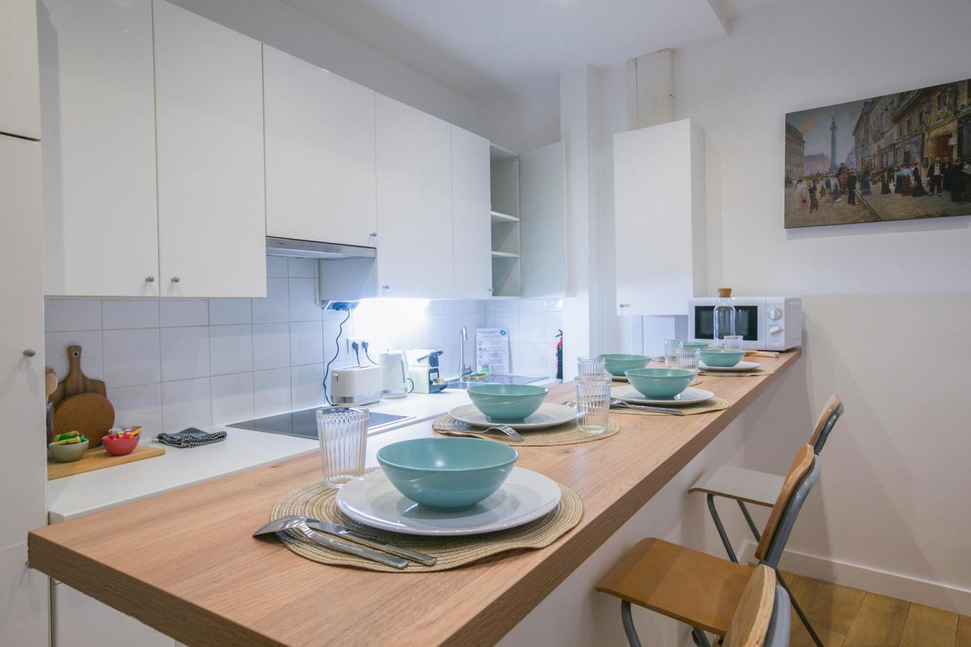 Warm 2 Bedrooms Apartement - C38 파리 외부 사진